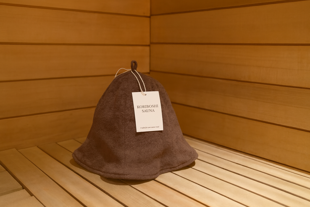 Kori Boshi Sauna Hat in Espresso